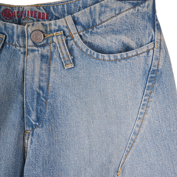 Acquaverde Jeans Women size 26 Light Blue - Picture 3 of 4